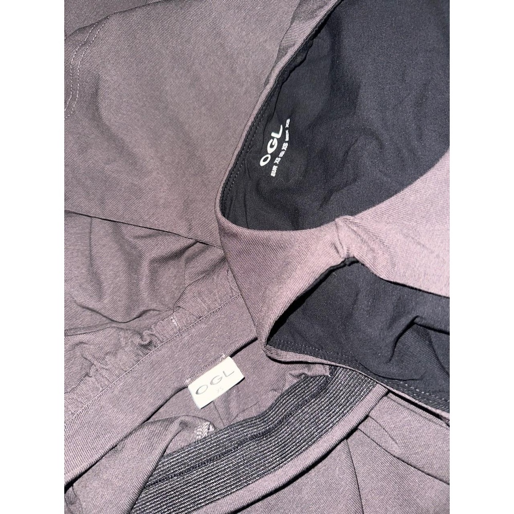 OGL NWT- XS Soft Boatneck SET with Umbrella Maxi Skirt-Light Night Charcoal - Picture 7 of 7